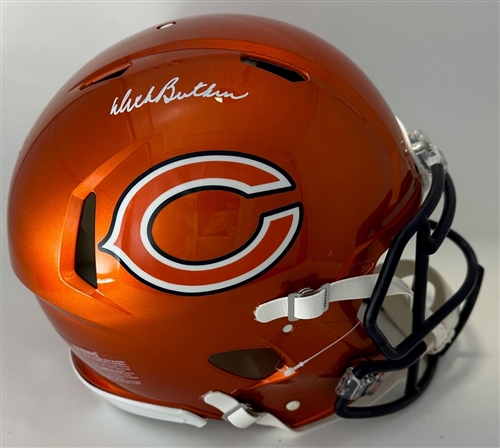 DICK BUTKUS SIGNED FULL SIZE BEARS FLASH AUTHENTIC SPEED HELMET - JSA