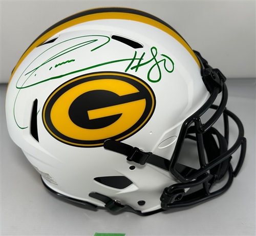 DONALD DRIVER SIGNED FULL SIZE PACKERS LUNAR AUTHENTIC SPEED HELMET - JSA