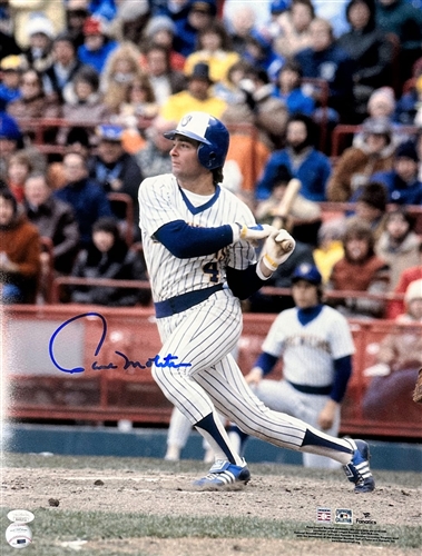 PAUL MOLITOR SIGNED 16X20 BREWERS PHOTO #13 - JSA