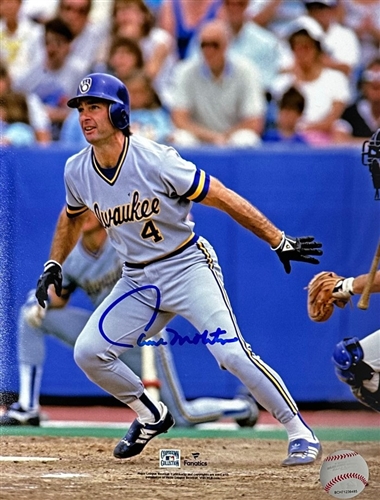 PAUL MOLITOR SIGNED 8X10 BREWERS PHOTO #14