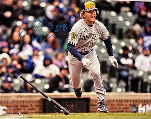 JOEY WIEMER SIGNED BREWERS 16X20 PHOTO #5 - JSA