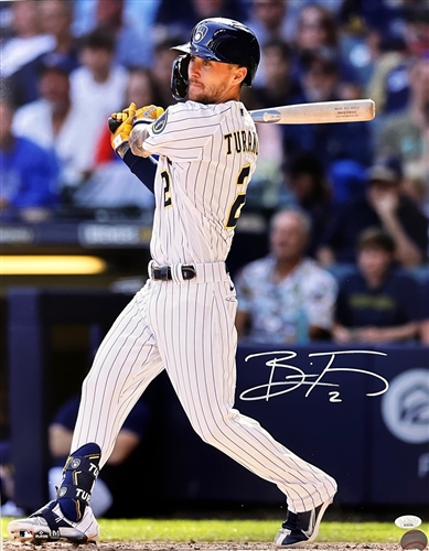 BRICE TURANG SIGNED BREWERS 16X20 PHOTO #2 - JSA