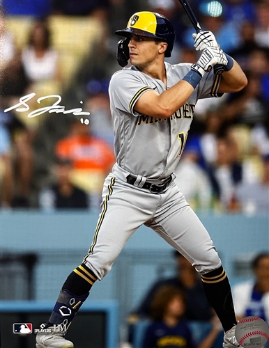 SAL FRELICK SIGNED BREWERS 8X10 PHOTO #1