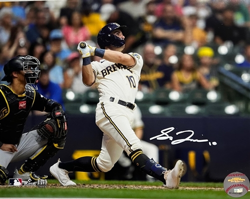 SAL FRELICK SIGNED BREWERS 8X10 PHOTO #2