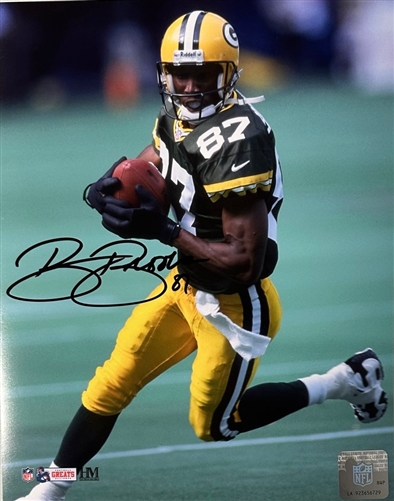 ROBERT BROOKS SIGNED 8X10 PACKERS PHOTO #1