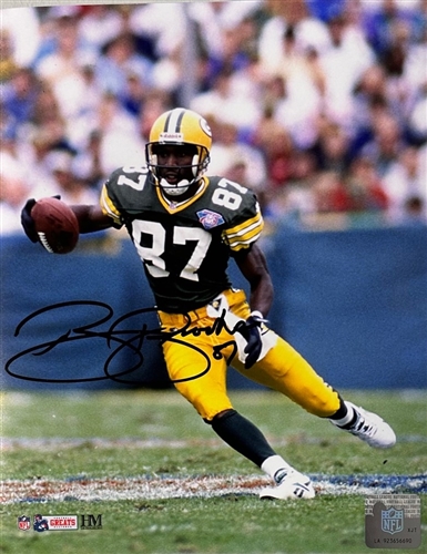 ROBERT BROOKS SIGNED 8X10 PACKERS PHOTO #2