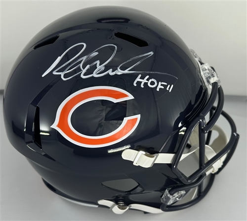 RICHARD DENT SIGNED FULL SIZE BEARS REPLICA SPEED HELMET W/ HOF - BAS