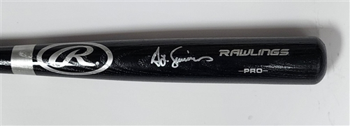 TED SIMMONS SIGNED RAWLINGS BIG STICK BAT - JSA