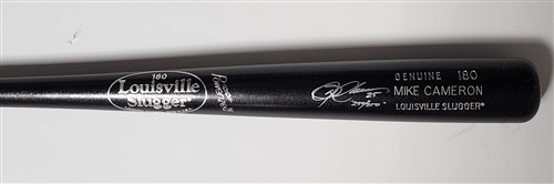 MIKE CAMERON SIGNED LOUISVILLE SLUGGER GAME MODEL BAT - JSA