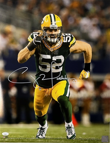 CLAY MATTHEWS SIGNED PACKERS 16X20 PHOTO #6 - JSA