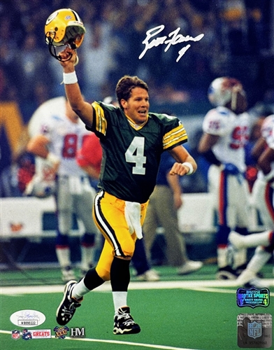 BRETT FAVRE SIGNED 8X10 PACKERS PHOTO #3 - JSA