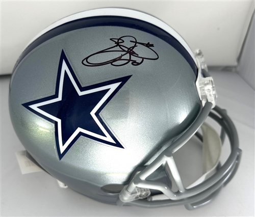 EMMITT SMITH SIGNED FULL SIZE COWBOYS REPLICA HELMET