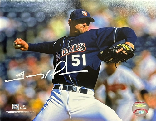 TREVOR HOFFMAN SIGNED SD PADRES 8X10 PHOTO #7