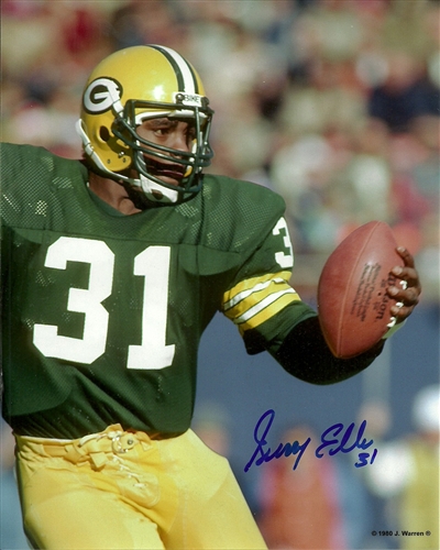 GERRY ELLIS SIGNED 8X10 PACKERS PHOTO #2