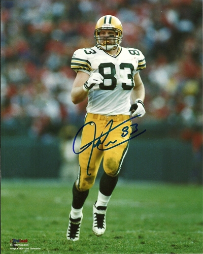 JEFF THOMASON SIGNED 8X10 PACKERS PHOTO #1