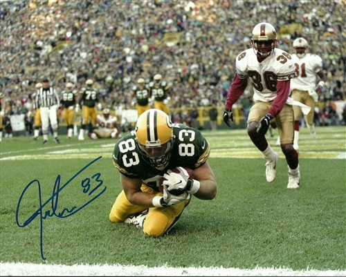 JEFF THOMASON SIGNED 8X10 PACKERS PHOTO #2