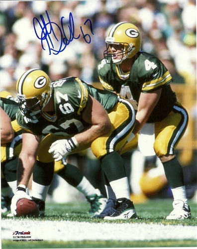 JEFF DELLENBACH SIGNED 8X10 PACKERS PHOTO #3