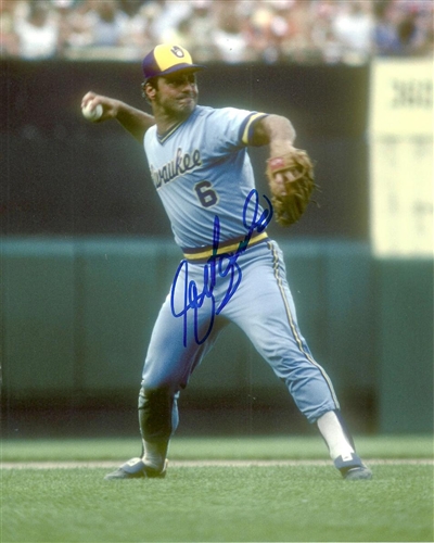 SAL BANDO SIGNED 8X10 BREWERS PHOTO #2