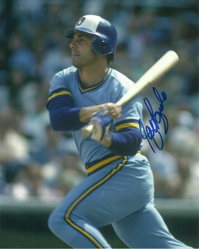 SAL BANDO SIGNED 8X10 BREWERS PHOTO #4