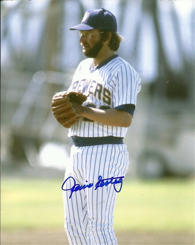 JAMIE EASTERLY SIGNED 8X10 BREWERS PHOTO #2