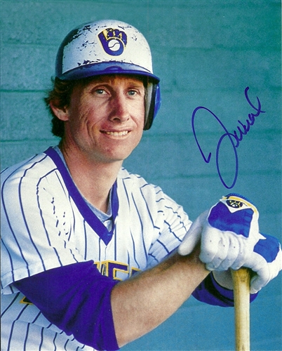 JIM WOHLFORD SIGNED BREWERS 8X10 PHOTO #1