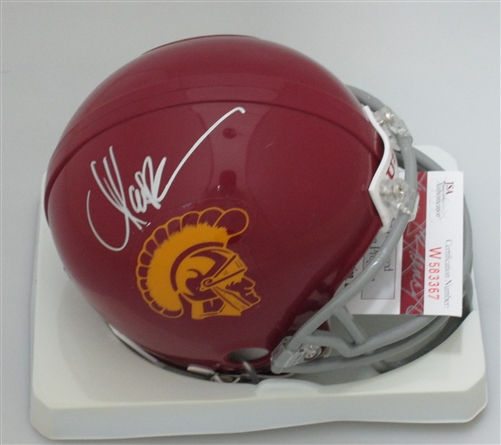 MARCUS ALLEN SIGNED USC TROJANS MINI HELMET - JSA