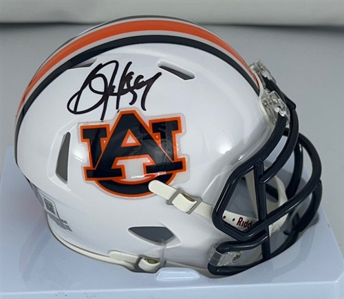 BO JACKSON SIGNED AUBURN TIGERS SPEED MINI HELMET - BAS