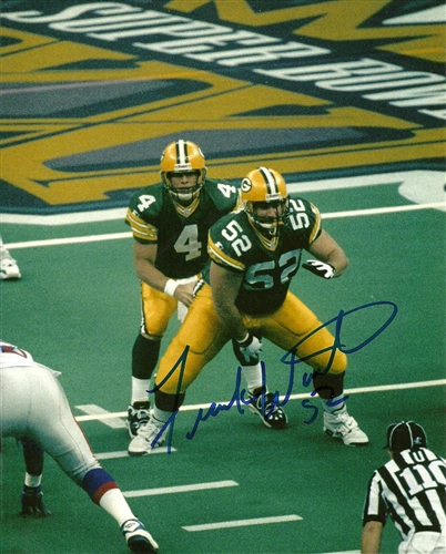 FRANK WINTERS SIGNED 8X10 PACKERS PHOTO #5