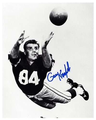 GARY KNAFELC SIGNED 8X10 PACKERS PHOTO #1