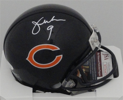 JIM McMAHON SIGNED BEARS MINI HELMET - JSA