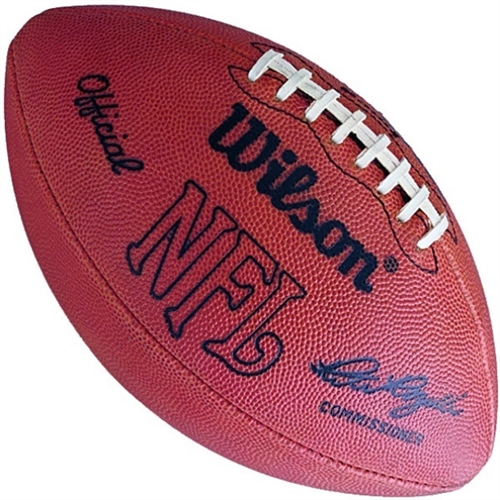 UNSIGNED WILSON AUTHENTIC PETE ROZELLE FOOTBALL