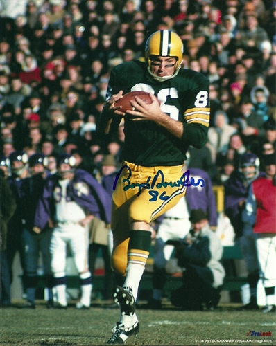 BOYD DOWLER SIGNED 8X10 PACKERS PHOTO #8