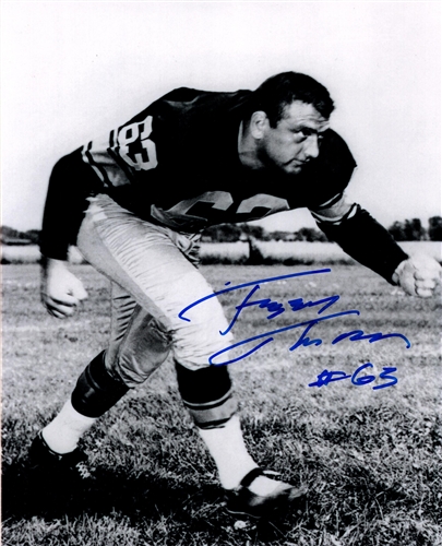 FUZZY THURSTON SIGNED 8X10 PACKERS PHOTO #4