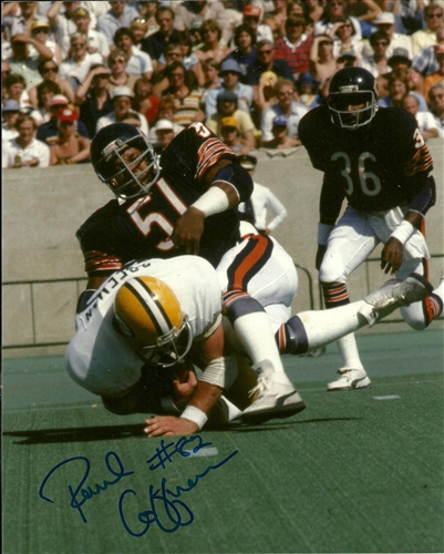 PAUL COFFMAN SIGNED 8X10 PACKERS PHOTO #6