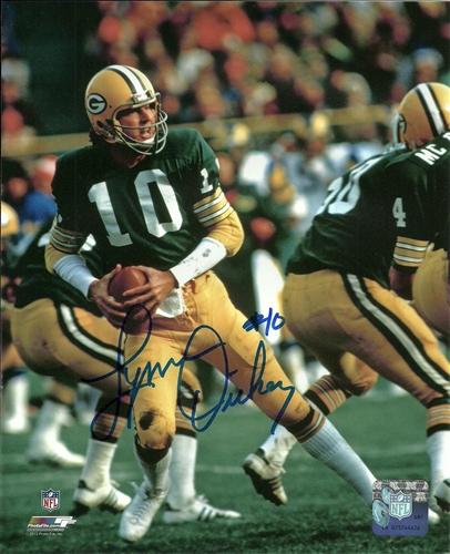 LYNN DICKEY SIGNED 8X10 PACKERS PHOTO #1