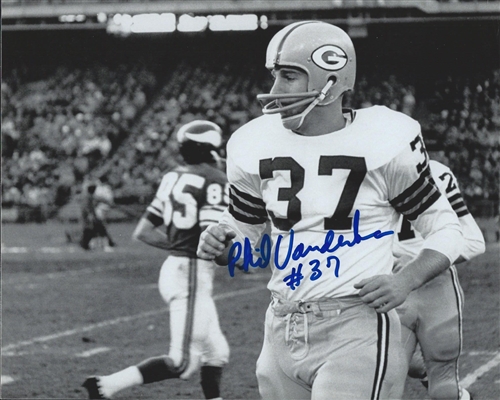 PHIL VANDERSEA SIGNED 8X10 PACKERS PHOTO #1