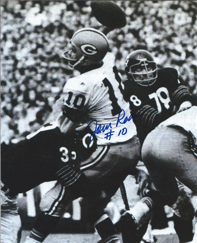 JOHN ROACH SIGNED 8X10 PACKERS PHOTO #3