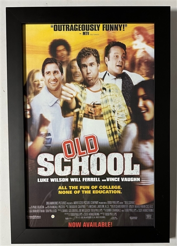 OLD SCHOOL FRAMED 11X17 MOVIE POSTER