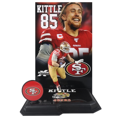 GEORGE KITTLE SAN FRANCISCO 49ERS NFL 7" MCFARLANE SPORTSPICKS POSED FIGURE