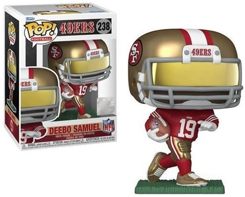 DEEBO SAMUEL SAN FRANCISCO 49ERS NFL POP FUNKO FIGURE #238