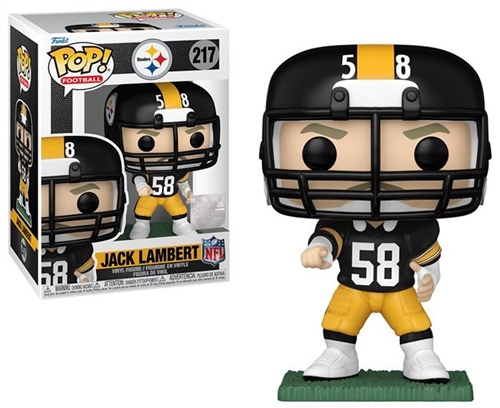 JACK LAMBERT PITTSBURGH STEELERS NFL POP FUNKO FIGURE #217