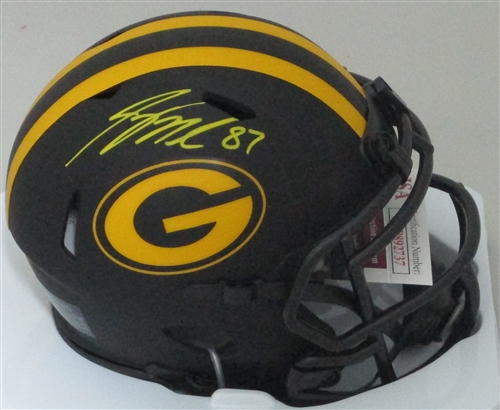 JORDY NELSON SIGNED PACKERS ECLIPSE MINI HELMET - JSA