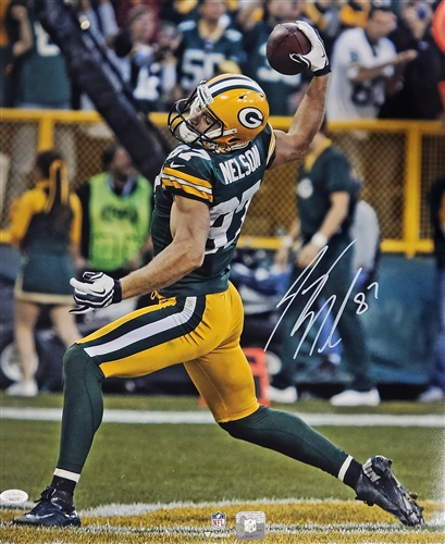 JORDY NELSON SIGNED 16X20 PACKERS PHOTO #4 - JSA