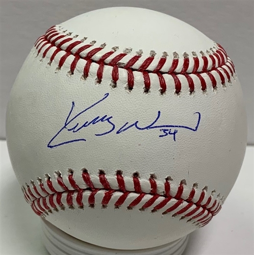 KERRY WOOD SIGNED OFFICIAL MLB BASEBALL - JSA