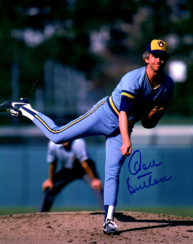 DON SUTTON SIGNED 8X10 BREWERS PHOTO #3