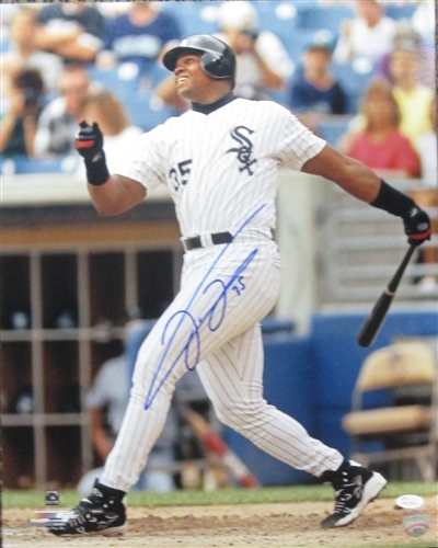 FRANK THOMAS SIGNED 16X20 WHITE SOX PHOTO - JSA