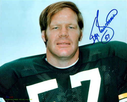 KEN BOWMAN SIGNED 8X10 PACKERS PHOTO #3