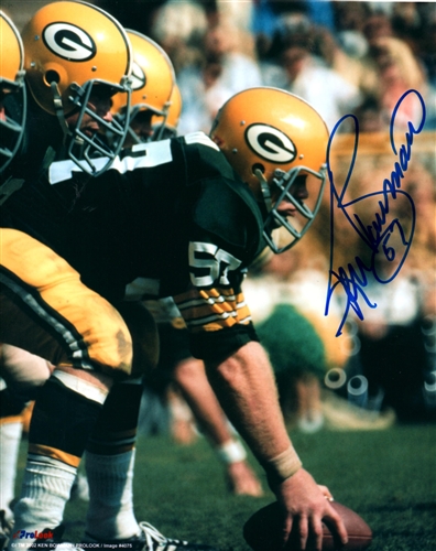 KEN BOWMAN SIGNED 8X10 PACKERS PHOTO #5