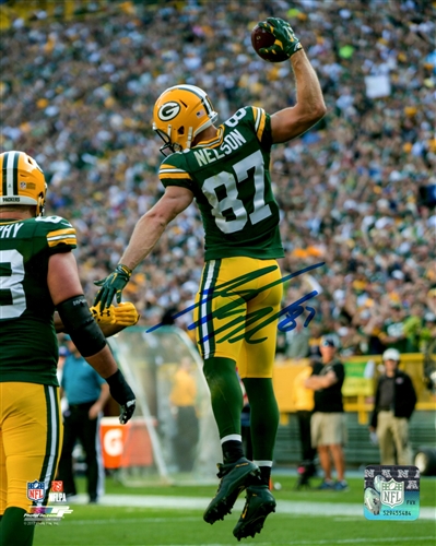 JORDY NELSON SIGNED 16X20 PACKERS PHOTO #3 - JSA