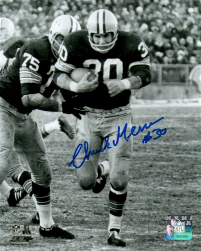 CHUCK MERCEIN SIGNED 8X10 PACKERS PHOTO #5